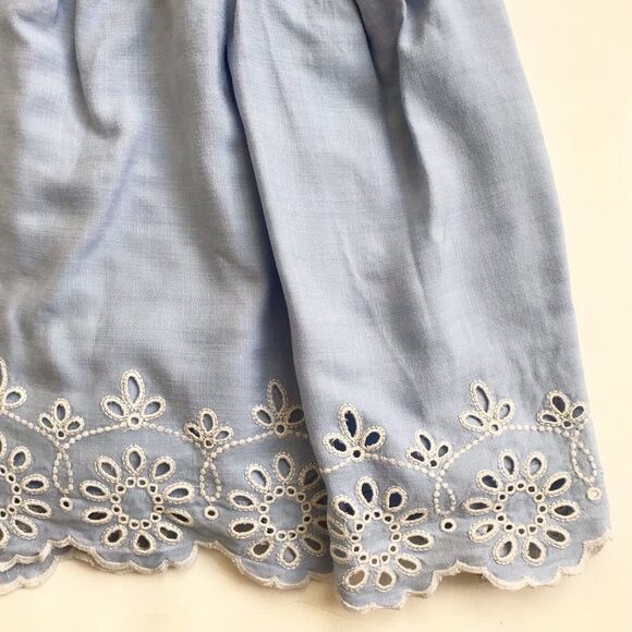 Gap kids ribbed/eyelet mix dress EUC M(8-9Y) - Picture 3 of 5